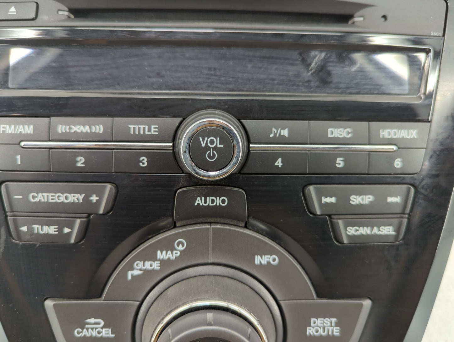 2013-2015 Acura Ilx Radio AM FM Cd Player Receiver Replacement P/N:39540-TX6-A130-M1 Fits Fits 2013 2014 2015 OEM Used Auto 
