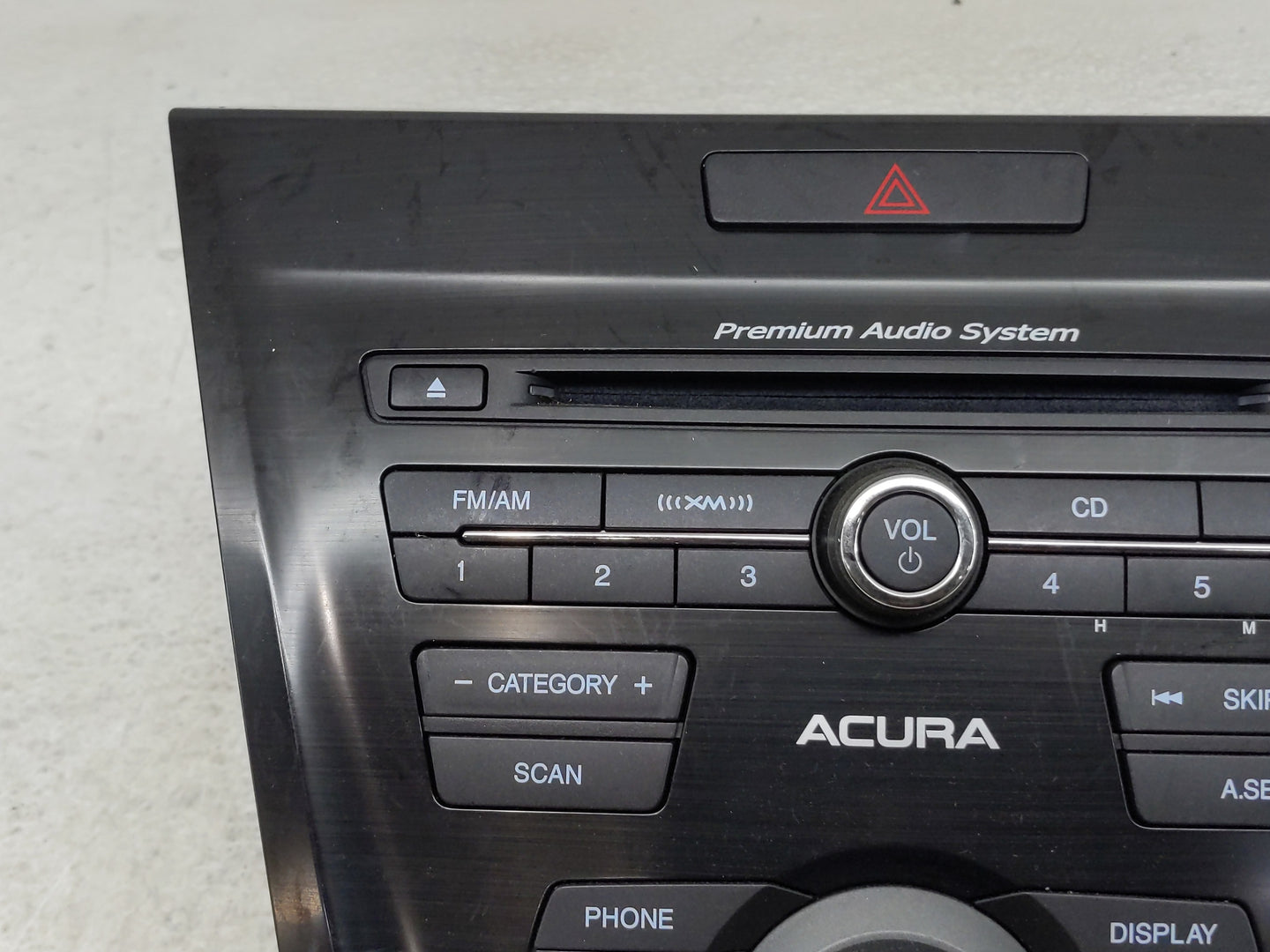2013-2015 Acura Ilx Radio AM FM Cd Player Receiver Replacement P/N:39100-TX6-A11 Fits Fits 2013 2014 2015 OEM Used Auto Part