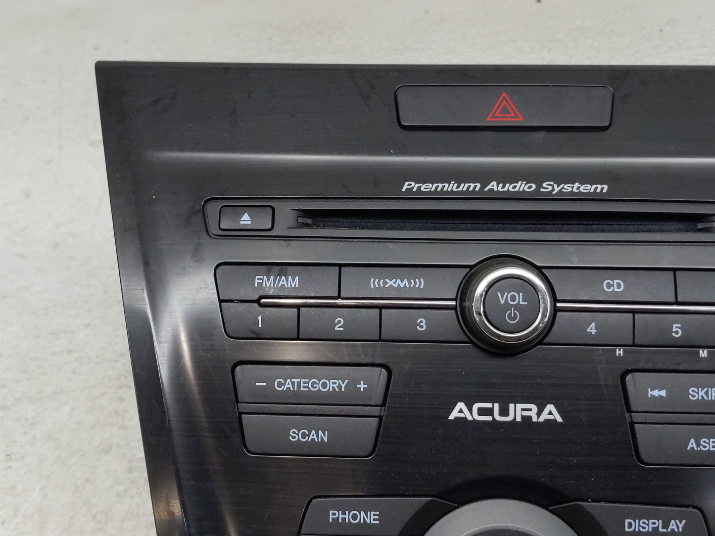 2013-2015 Acura Ilx Radio AM FM Cd Player Receiver Replacement P/N:39100-TX6-A11 Fits Fits 2013 2014 2015 OEM Used Auto Part