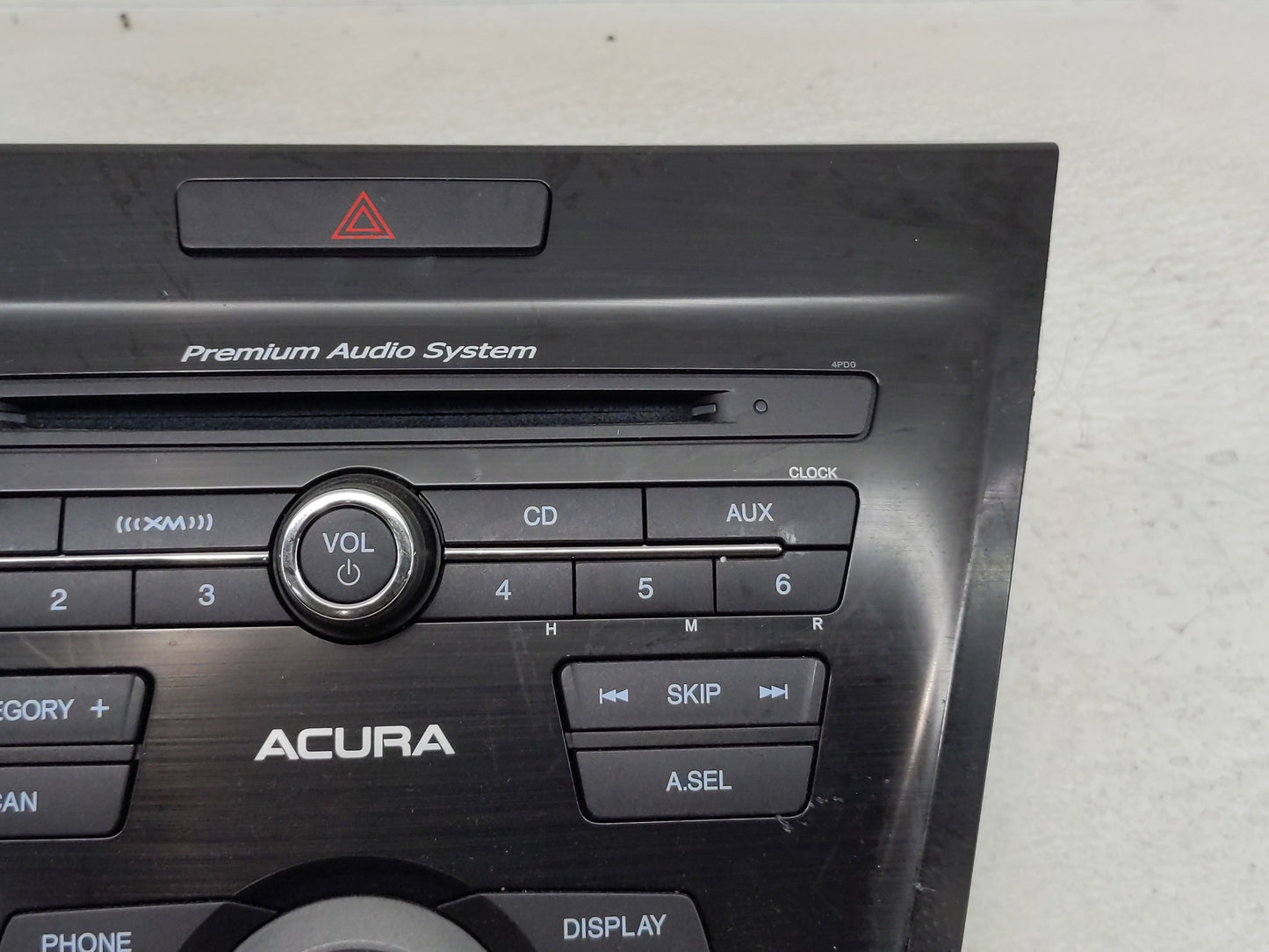 2013-2015 Acura Ilx Radio AM FM Cd Player Receiver Replacement P/N:39100-TX6-A11 Fits Fits 2013 2014 2015 OEM Used Auto Part