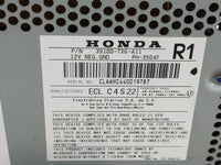 2013-2015 Acura Ilx Radio AM FM Cd Player Receiver Replacement P/N:39100-TX6-A11 Fits Fits 2013 2014 2015 OEM Used Auto Part