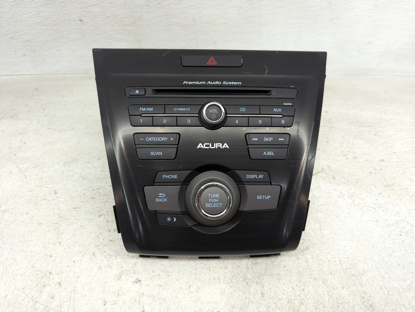 2013-2015 Acura Ilx Radio AM FM Cd Player Receiver Replacement P/N:39100-TX6-A11 Fits Fits 2012 2013 2014 2015 OEM Used Auto