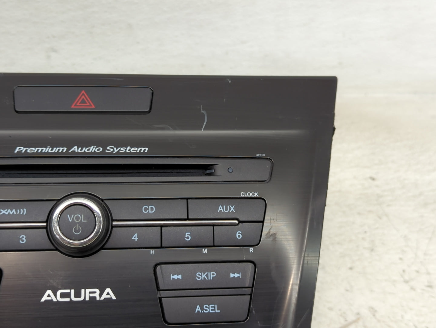 2013-2015 Acura Ilx Radio AM FM Cd Player Receiver Replacement P/N:39100-TX6-A11 Fits Fits 2012 2013 2014 2015 OEM Used Auto