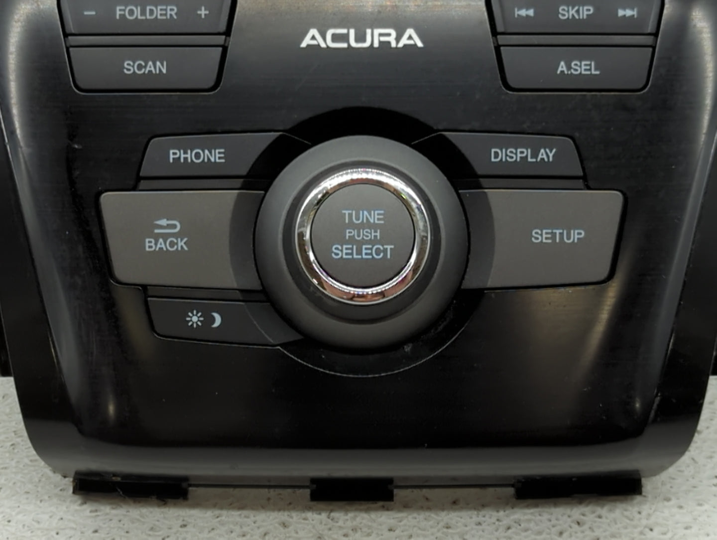 2014-2015 Acura Ilx Radio AM FM Cd Player Receiver Replacement P/N:39100-TX6-A21 Fits Fits 2014 2015 OEM Used Auto Parts - O
