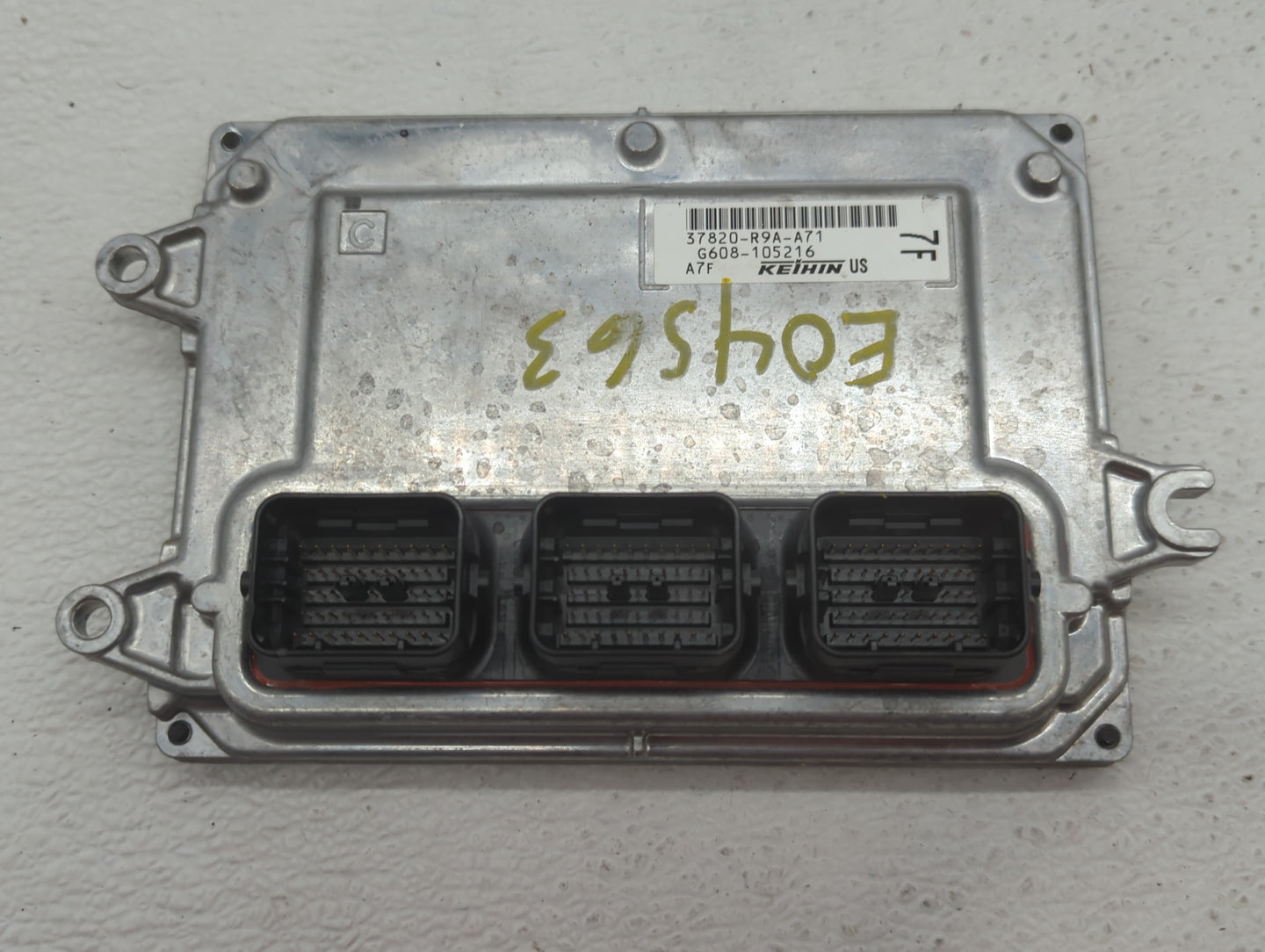 2015 Acura Ilx PCM Engine Control Computer ECU ECM PCU OEM P/N:37820-R9A-A71 Fits OEM Used Auto Parts - Oemusedautoparts1.co