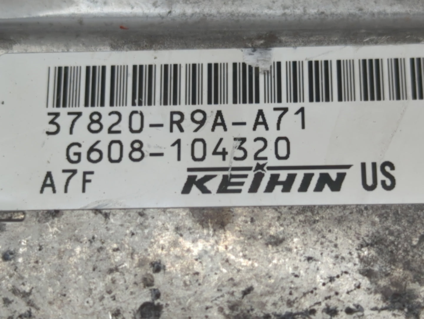 2015 Acura Ilx PCM Engine Control Computer ECU ECM PCU OEM P/N:37820-R9A-A71 Fits OEM Used Auto Parts - Oemusedautoparts1.co