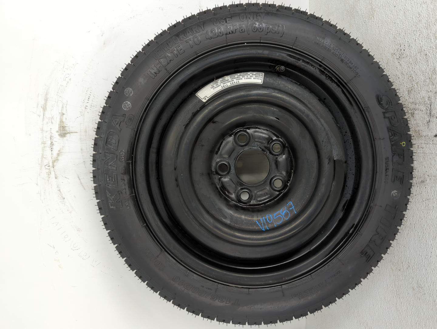 2013-2015 Acura Ilx Spare Donut Tire Wheel Rim Oem - Oemusedautoparts1.com