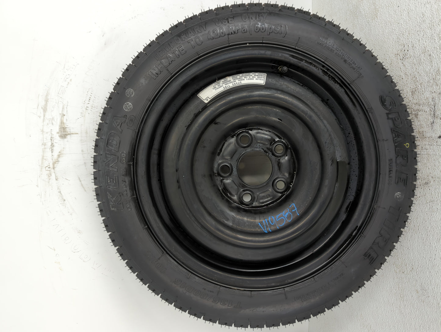 2013-2015 Acura Ilx Spare Donut Tire Wheel Rim Oem - Oemusedautoparts1.com
