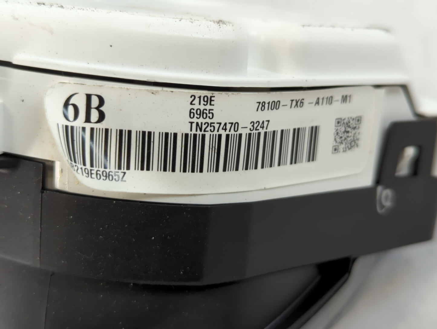 2013-2015 Acura Ilx Instrument Cluster Speedometer Gauges P/N:TN257470-3247 219E6965 Fits Fits 2013 2014 2015 OEM Used Auto 