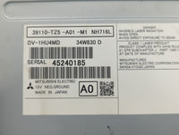 2014-2015 Acura Mdx Radio AM FM Cd Player Receiver Replacement P/N:39110-TZ5-A01-M1 Fits Fits 2014 2015 OEM Used Auto Parts 
