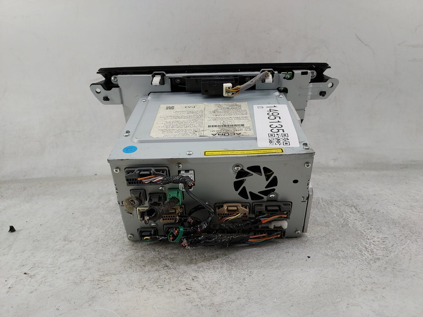 2014-2015 Acura Mdx Radio AM FM Cd Player Receiver Replacement P/N:39540-TX4-A330-M1 BD7C3AC Fits Fits 2014 2015 OEM Used Au
