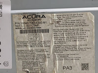 2014-2015 Acura Mdx Radio AM FM Cd Player Receiver Replacement P/N:39540-TX4-A330-M1 BD7C3AC Fits Fits 2014 2015 OEM Used Au