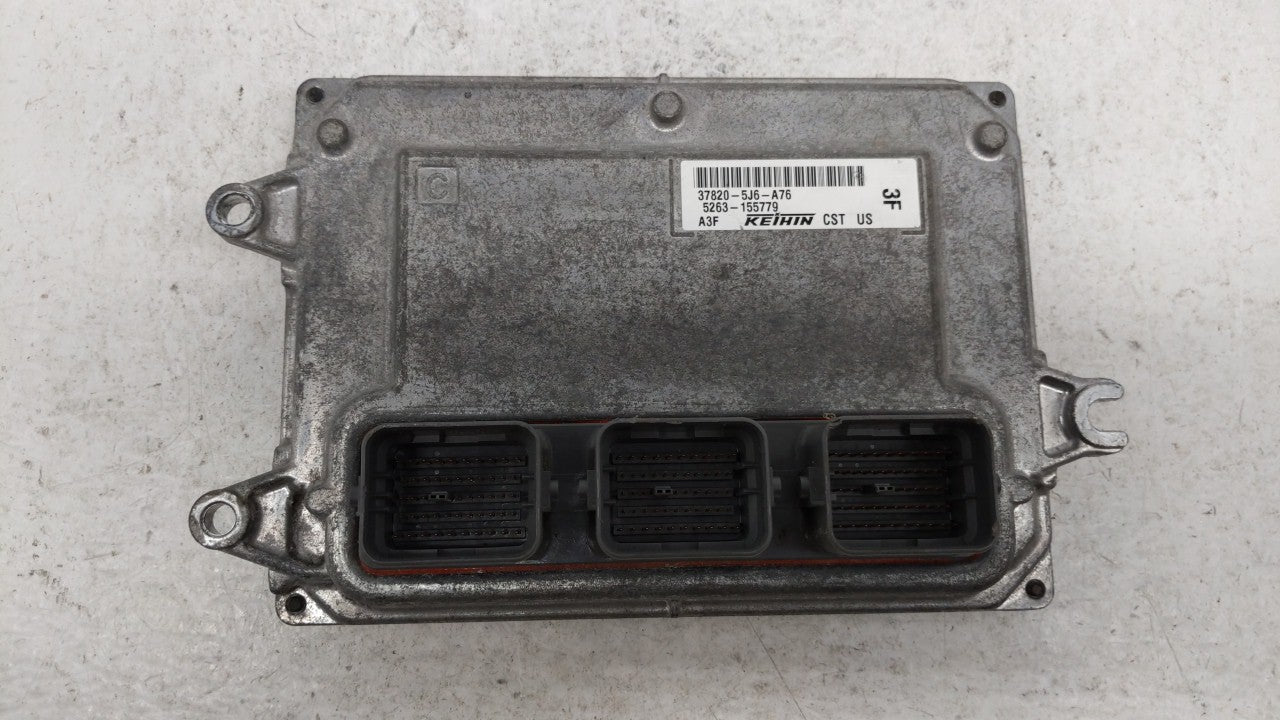 2014-2015 Acura Mdx PCM Engine Control Computer ECU ECM PCU OEM P/N:37820-5J6-A77 37820-5J6-A75, 37820-5J6-A76 Fits Fits 201