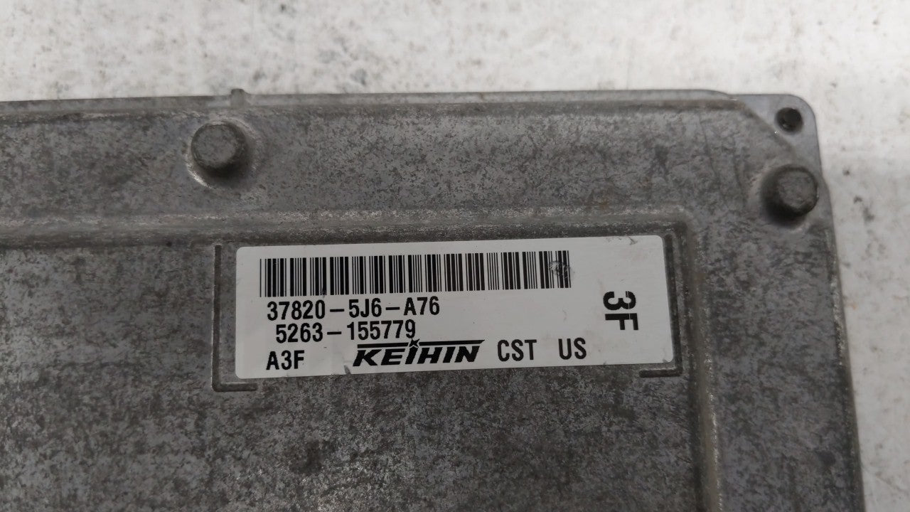 2014-2015 Acura Mdx PCM Engine Control Computer ECU ECM PCU OEM P/N:37820-5J6-A77 37820-5J6-A75, 37820-5J6-A76 Fits Fits 201