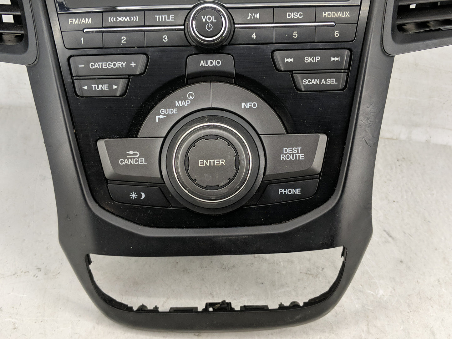 2013-2015 Acura Rdx Radio AM FM Cd Player Receiver Replacement P/N:39540-TX4-A030-M1 Fits Fits 2013 2014 2015 OEM Used Auto 