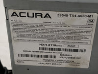 2013-2015 Acura Rdx Radio AM FM Cd Player Receiver Replacement P/N:39540-TX4-A030-M1 Fits Fits 2013 2014 2015 OEM Used Auto 