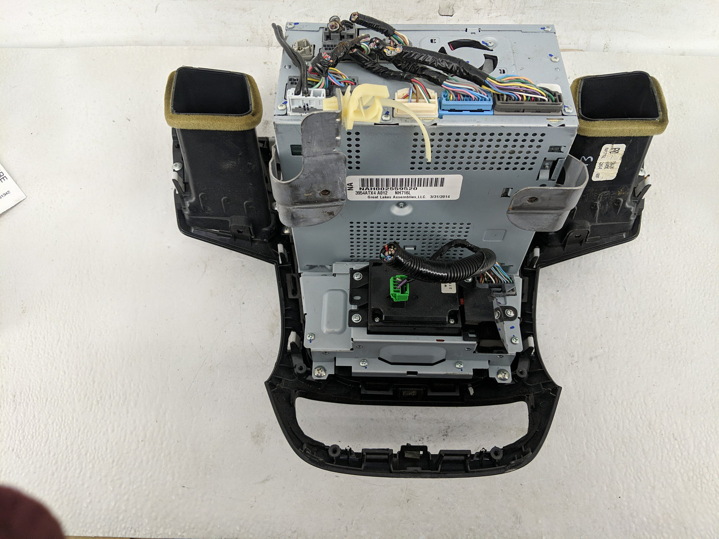 2013-2015 Acura Rdx Radio AM FM Cd Player Receiver Replacement P/N:39540-TX4-A030-M1 Fits Fits 2013 2014 2015 OEM Used Auto 