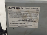 2013-2015 Acura Rdx Radio AM FM Cd Player Receiver Replacement P/N:39540-TX4-A040-M1 Fits Fits 2013 2014 2015 OEM Used Auto 