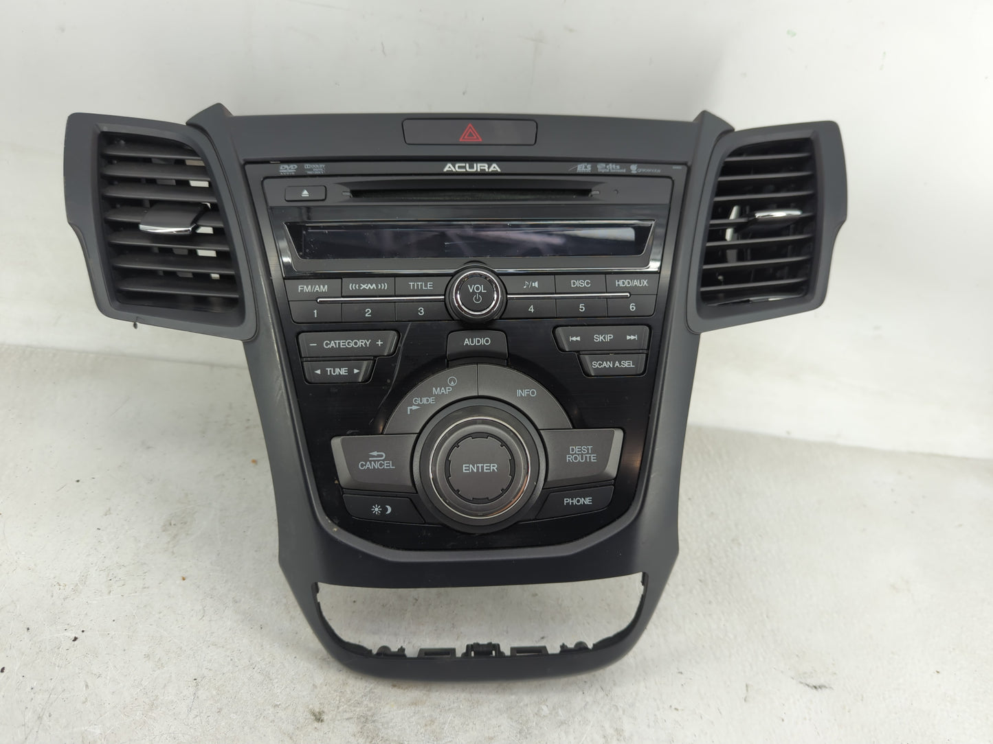 2013-2015 Acura Rdx Radio AM FM Cd Player Receiver Replacement P/N:39540-TX4-A040-M1 Fits Fits 2013 2014 2015 OEM Used Auto 