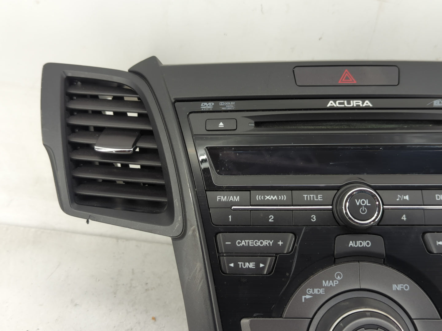 2013-2015 Acura Rdx Radio AM FM Cd Player Receiver Replacement P/N:39540-TX4-A040-M1 Fits Fits 2013 2014 2015 OEM Used Auto 