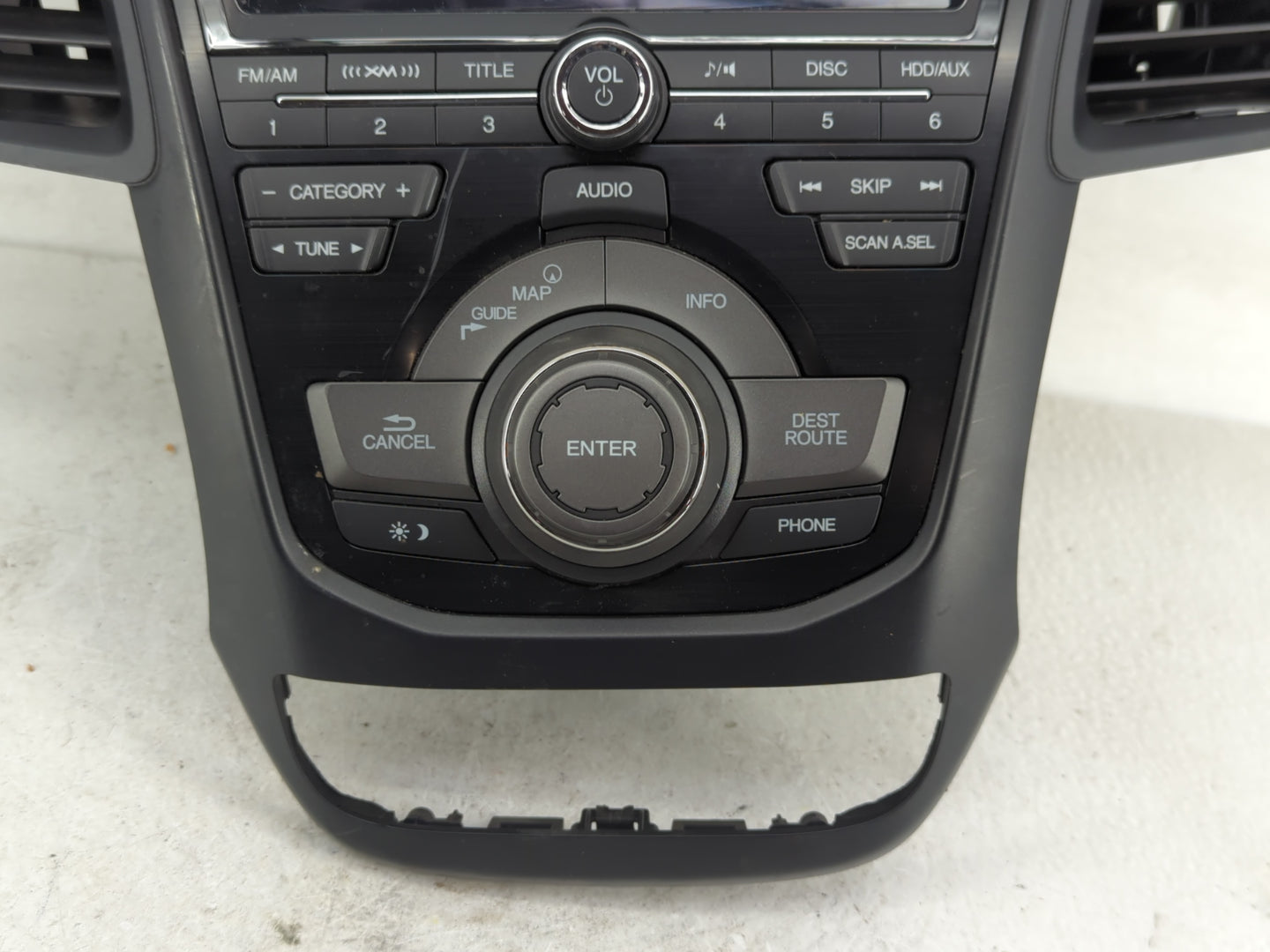 2013-2015 Acura Rdx Radio AM FM Cd Player Receiver Replacement P/N:39540-TX4-A040-M1 Fits Fits 2013 2014 2015 OEM Used Auto 