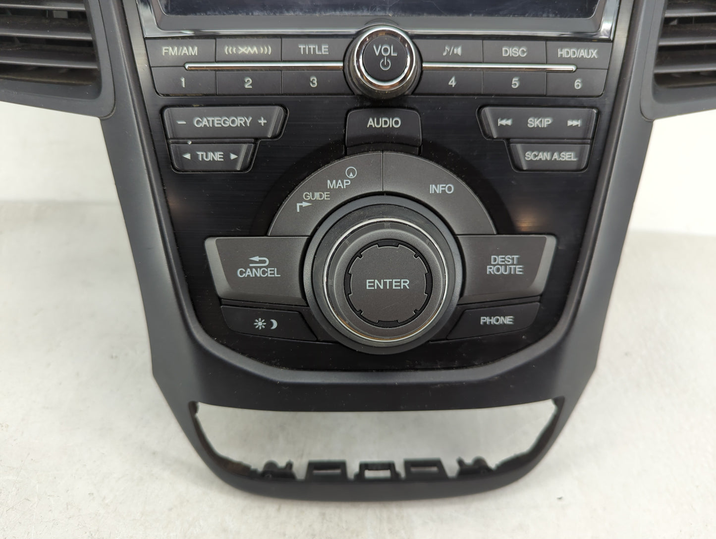 2013-2015 Acura Rdx Radio AM FM Cd Player Receiver Replacement P/N:39540-TX4-A030-M1 Fits Fits 2013 2014 2015 OEM Used Auto 