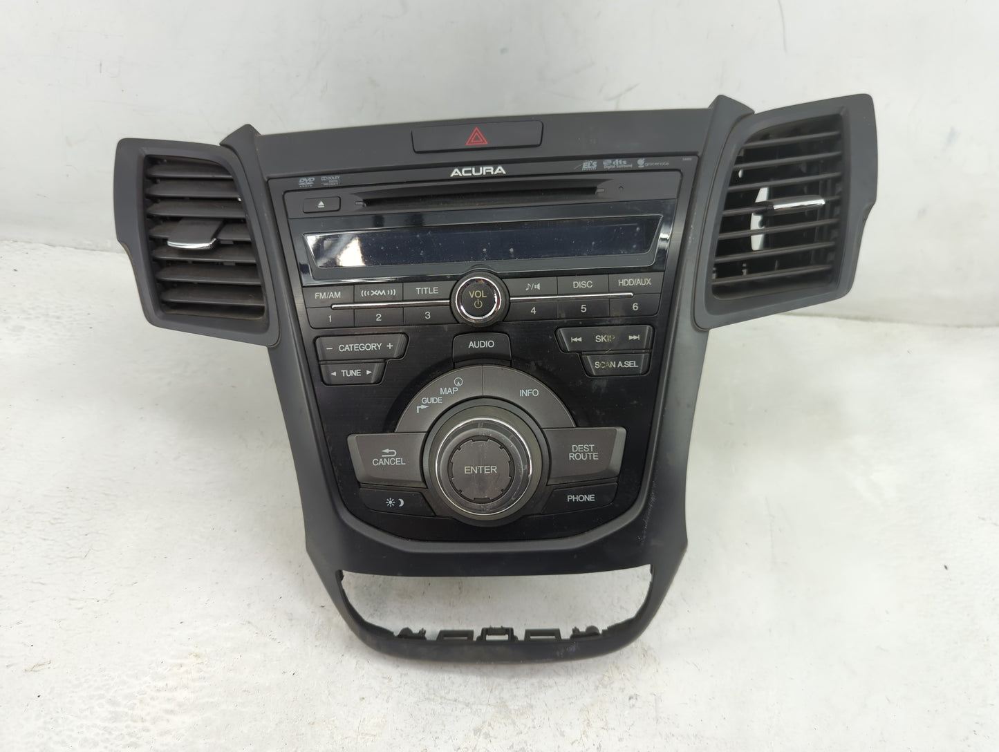 2013-2015 Acura Rdx Radio AM FM Cd Player Receiver Replacement P/N:39540-TX4-A030-M1 Fits Fits 2013 2014 2015 OEM Used Auto 