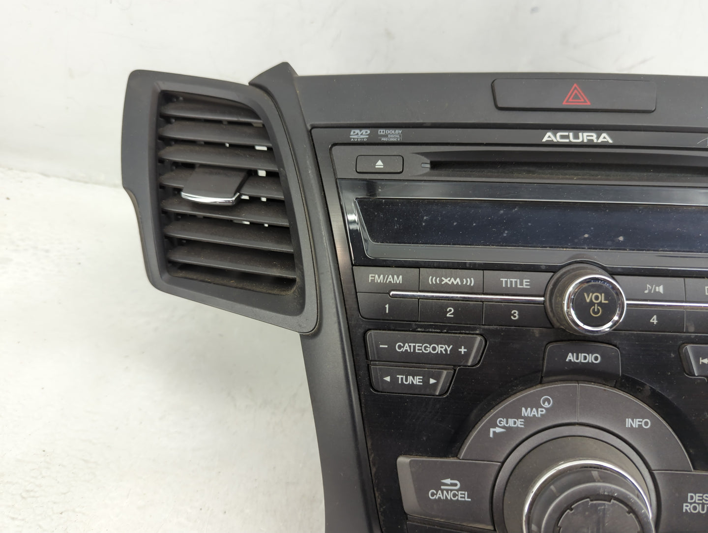 2013-2015 Acura Rdx Radio AM FM Cd Player Receiver Replacement P/N:39540-TX4-A030-M1 Fits Fits 2013 2014 2015 OEM Used Auto 