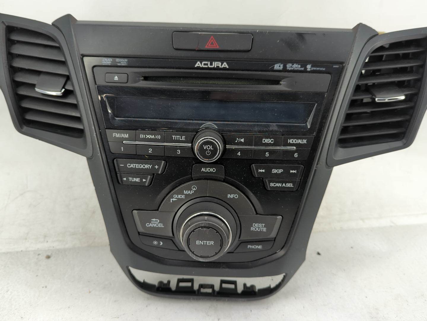 2013-2015 Acura Rdx Radio AM FM Cd Player Receiver Replacement Fits Fits 2013 2014 2015 OEM Used Auto Parts - Oemusedautopar