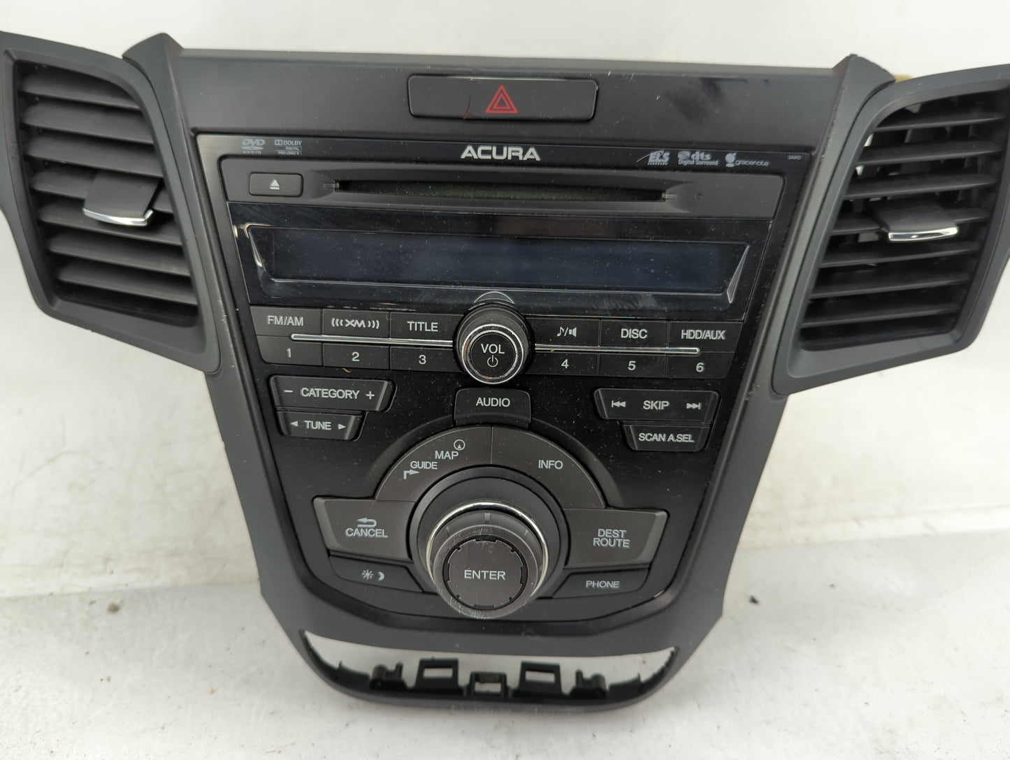 2013-2015 Acura Rdx Radio AM FM Cd Player Receiver Replacement Fits Fits 2013 2014 2015 OEM Used Auto Parts - Oemusedautopar