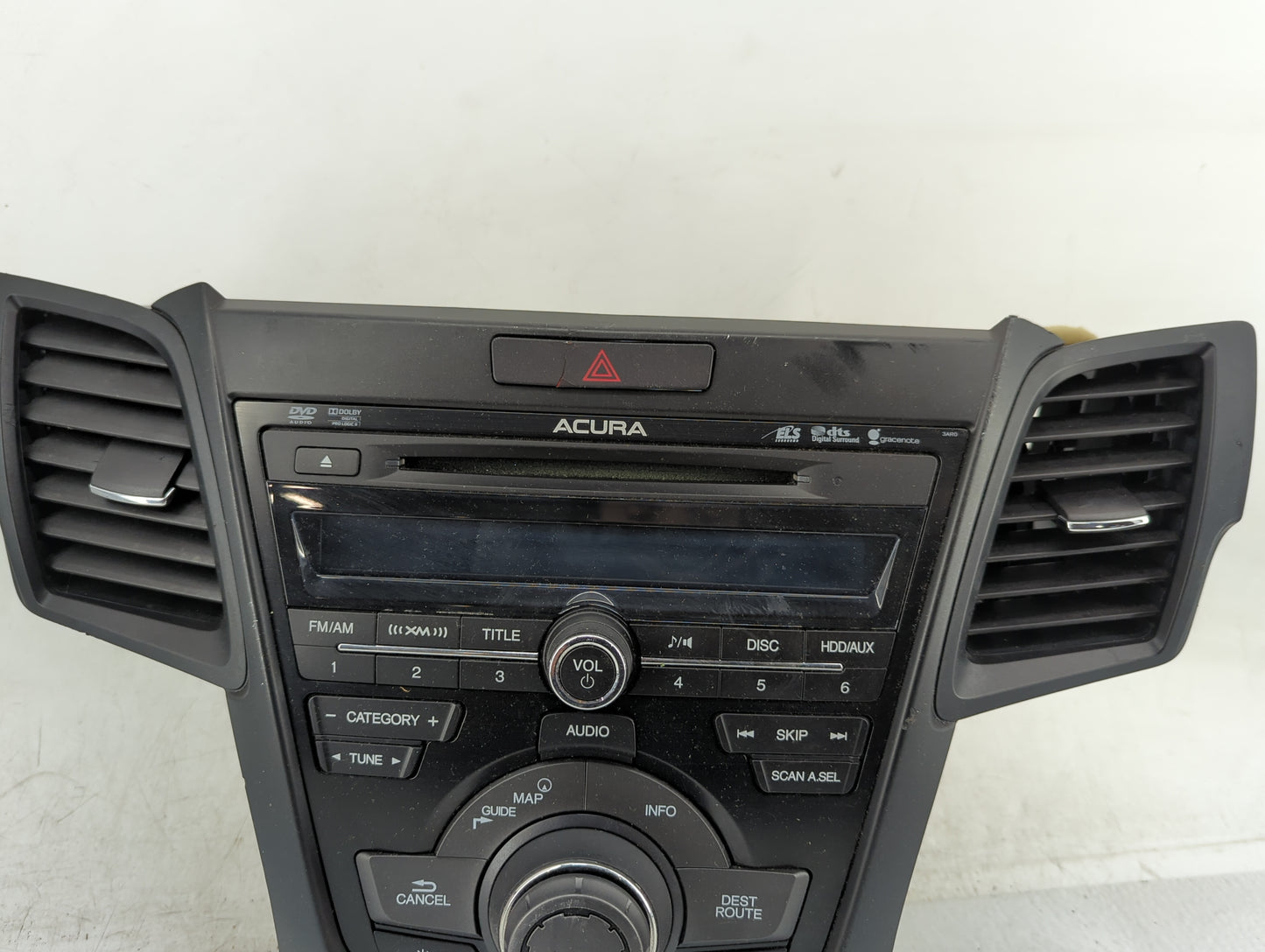 2013-2015 Acura Rdx Radio AM FM Cd Player Receiver Replacement Fits Fits 2013 2014 2015 OEM Used Auto Parts - Oemusedautopar