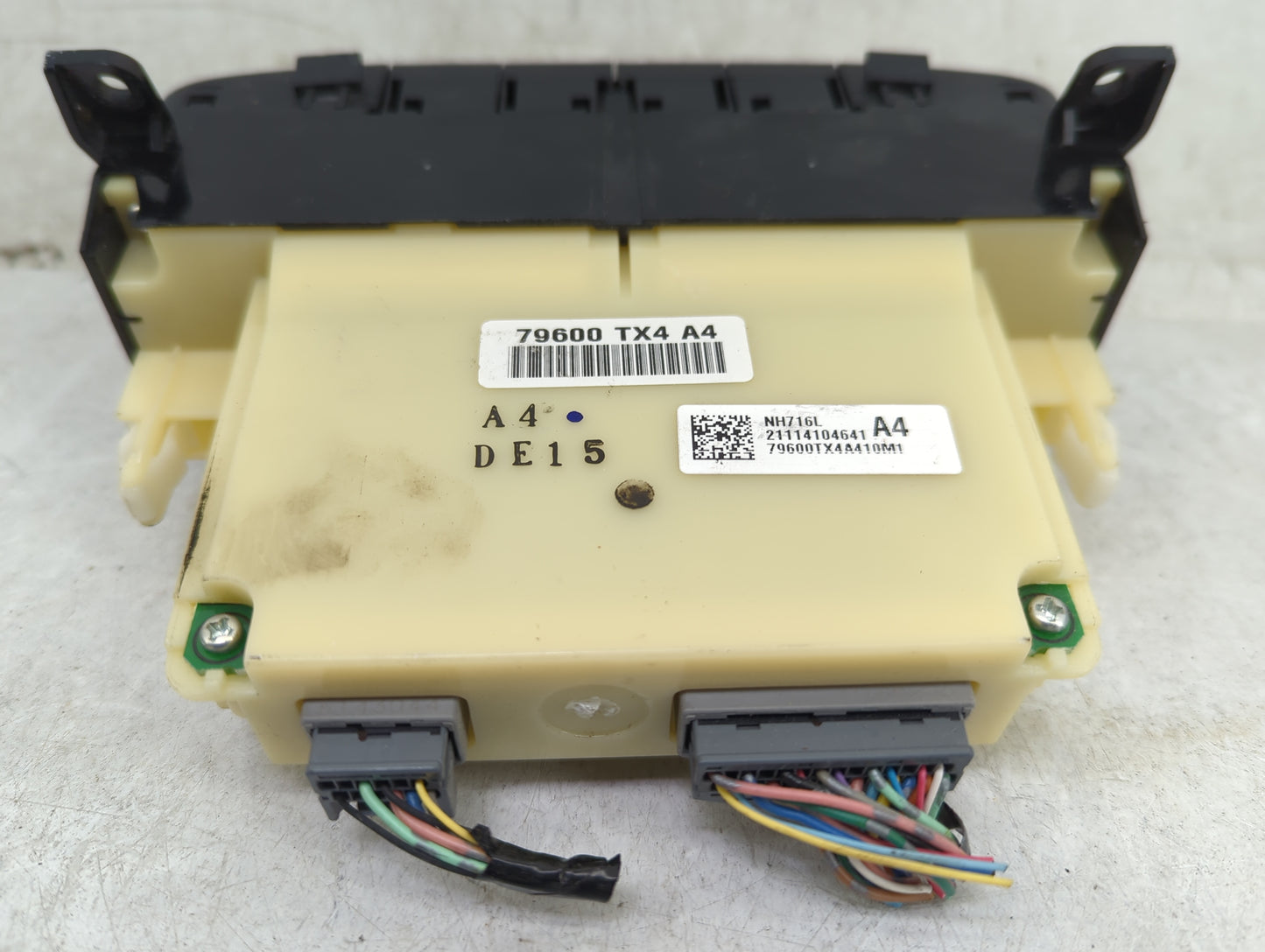 2013-2015 Acura Rdx Climate Control Module Temperature AC/Heater Replacement P/N:79600 TX4 A4 79600TX4A410M1 Fits OEM Used A