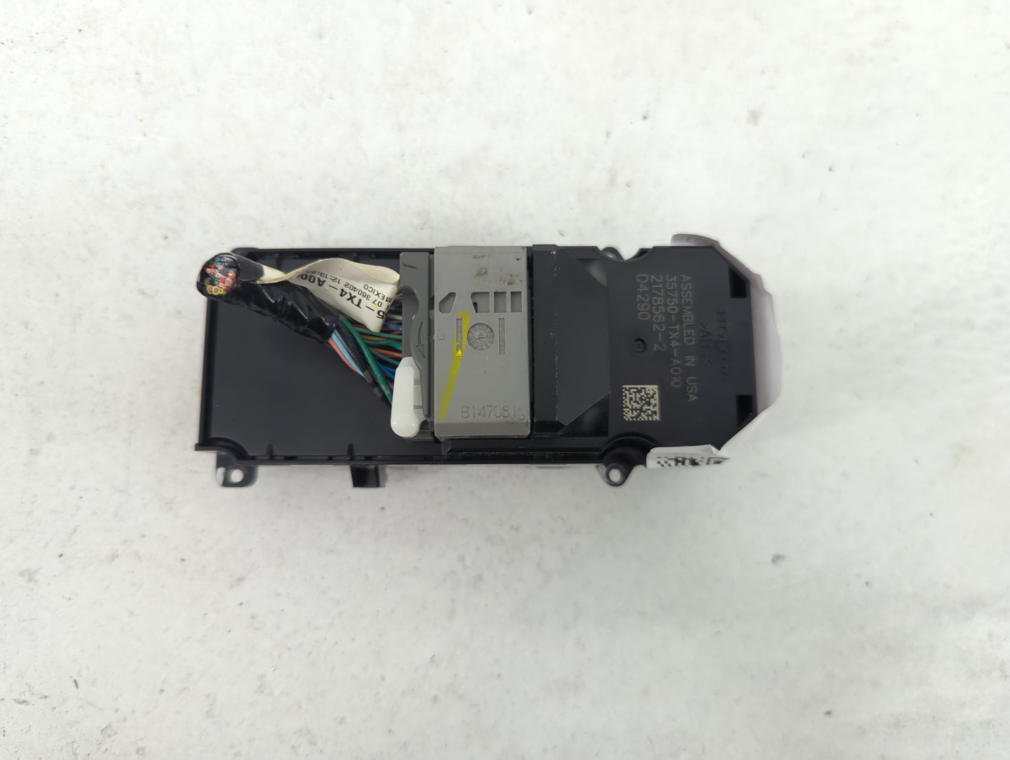 2013-2018 Acura Rdx Master Power Window Switch Replacement Driver Side Left P/N:35750-TX4-A010 2178562-2 Fits OEM Used Auto 