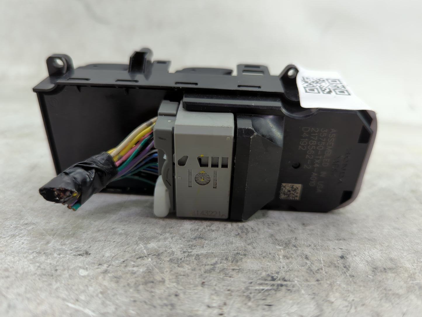 2013-2018 Acura Rdx Master Power Window Switch Replacement Driver Side Left P/N:35750-TX4-A010 2178562-2 Fits OEM Used Auto 