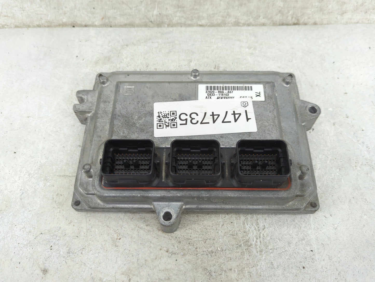 2013-2015 Acura Rdx PCM Engine Control Computer ECU ECM PCU OEM P/N:37820-R8A-A67 Fits Fits 2013 2014 2015 OEM Used Auto Par