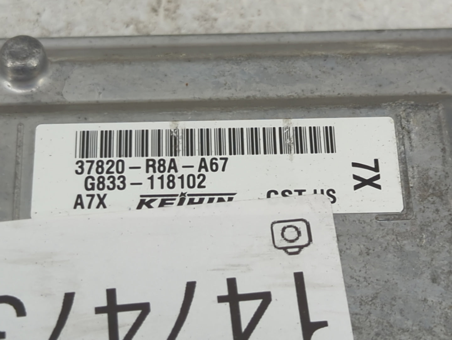 2013-2015 Acura Rdx PCM Engine Control Computer ECU ECM PCU OEM P/N:37820-R8A-A67 Fits Fits 2013 2014 2015 OEM Used Auto Par