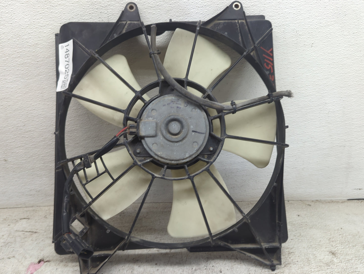 2013-2015 Acura Rdx Electric Radiator Cooling Fan Motor Assembly P/N:Y11537ECM950 Fits Fits 2011 2012 2013 2014 2015 OEM Use