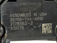 2013-2018 Acura Rdx Master Power Window Switch Replacement Driver Side Left P/N:35750-TX4-A010 2178562-2 Fits OEM Used Auto 