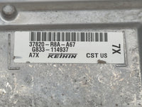 2013-2015 Acura Rdx PCM Engine Control Computer ECU ECM PCU OEM P/N:37820-R8A-A66 37820-R8A-A67 Fits Fits 2013 2014 2015 OEM