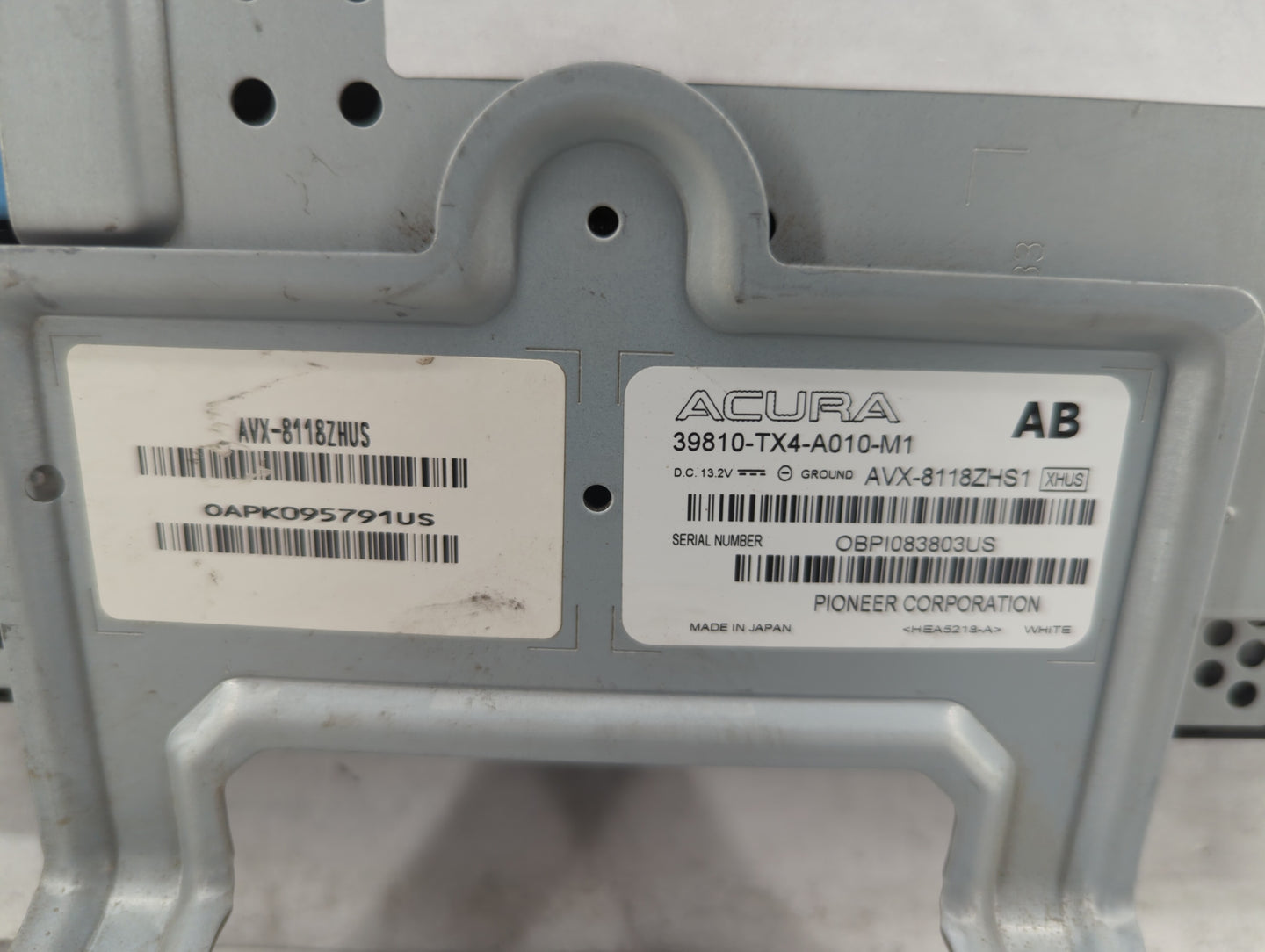 2013-2015 Acura Rdx Information Display Screen - Oemusedautoparts1.com