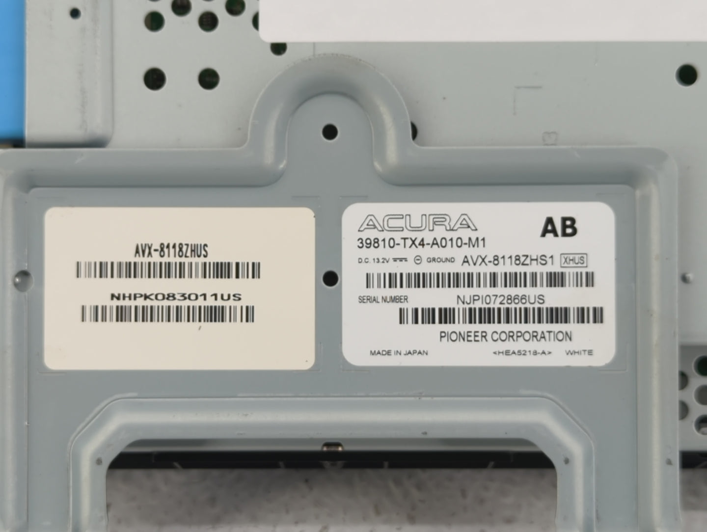 2013-2015 Acura Rdx Information Display Screen - Oemusedautoparts1.com