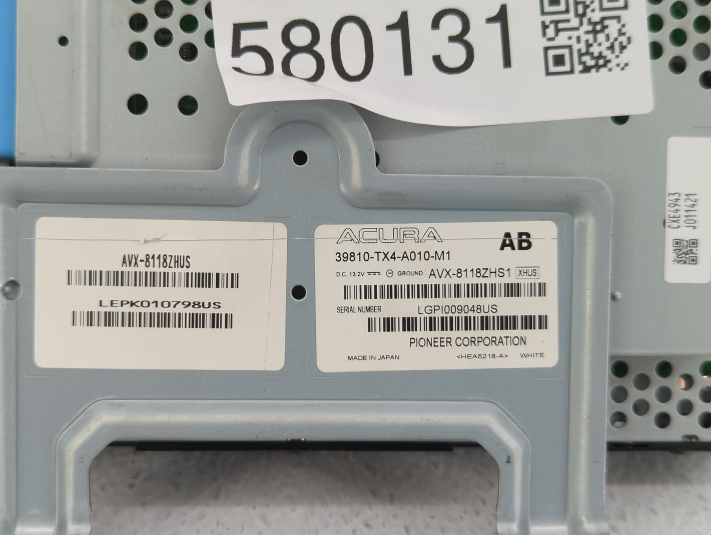2013-2015 Acura Rdx Information Display Screen - Oemusedautoparts1.com