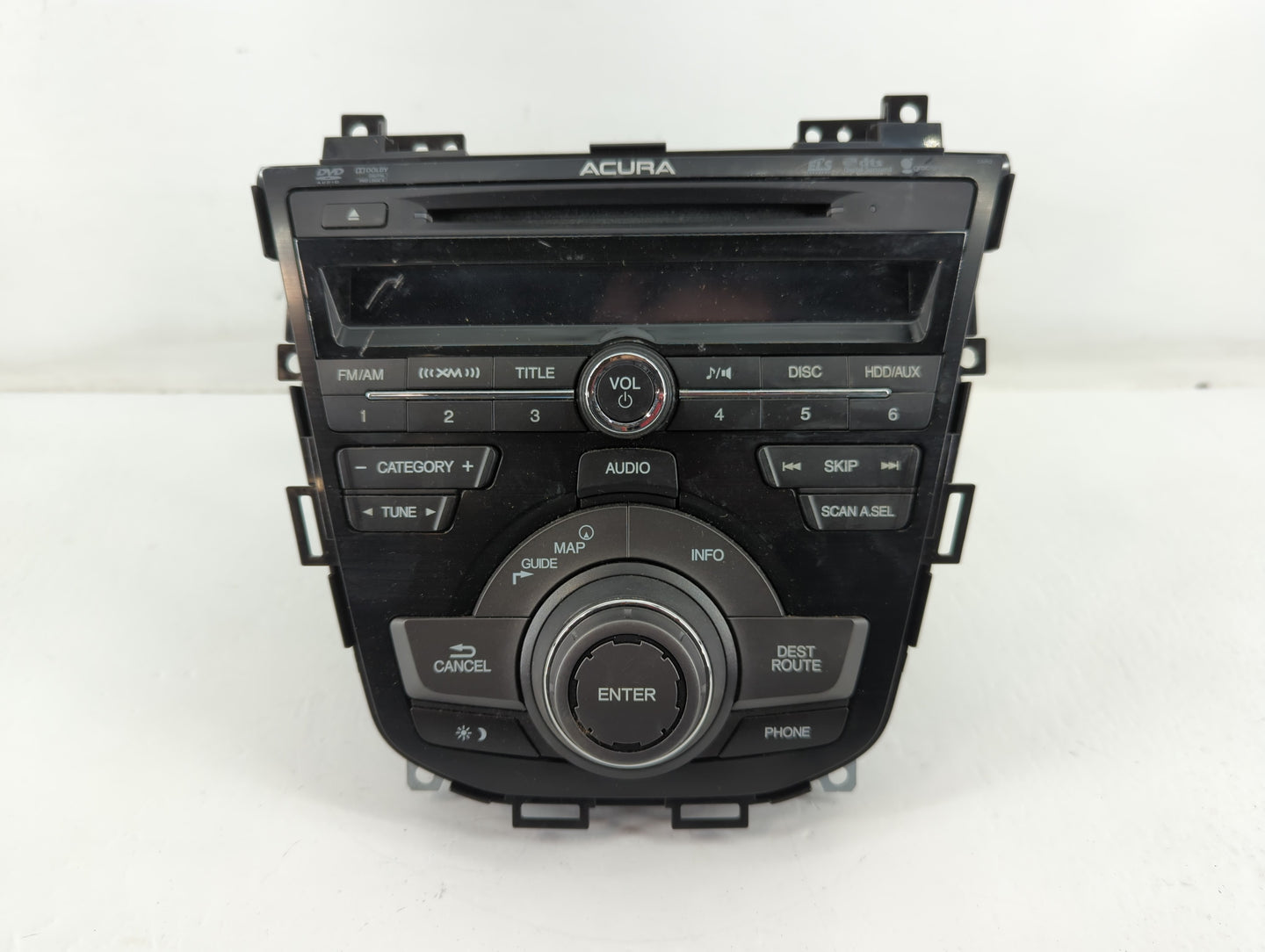 2013-2015 Acura Rdx Radio AM FM Cd Player Receiver Replacement P/N:39540-TX4-A030-M1 Fits Fits 2013 2014 2015 OEM Used Auto 