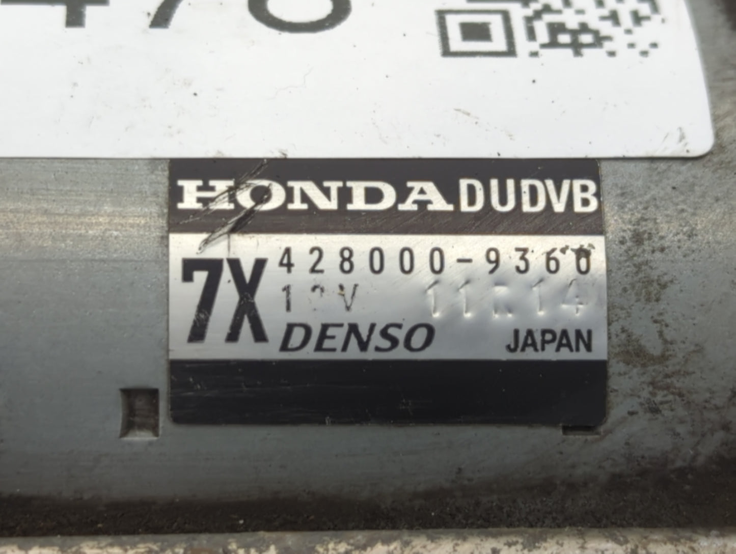 2013-2018 Acura Rdx Car Starter Motor Solenoid OEM P/N:428000-9360 Fits Fits 2013 2014 2015 2016 2017 2018 OEM Used Auto Par