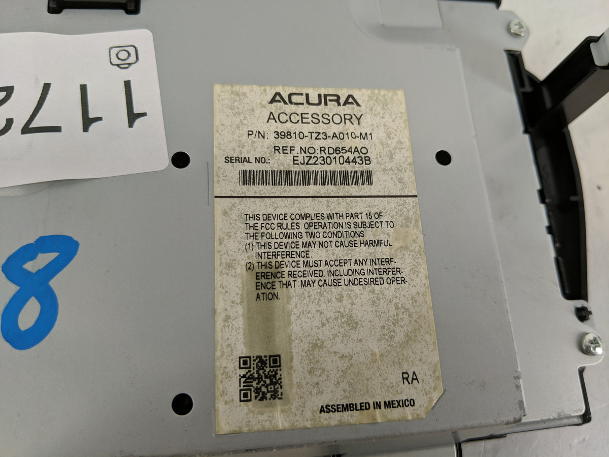 2015-2018 Acura Tlx Information Display Screen 1172602 - Oemusedautoparts1.com