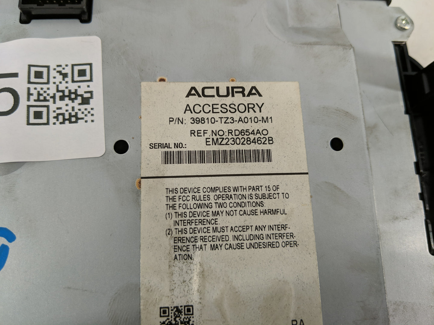 2015-2018 Acura Tlx Information Display Screen 1172625 - Oemusedautoparts1.com