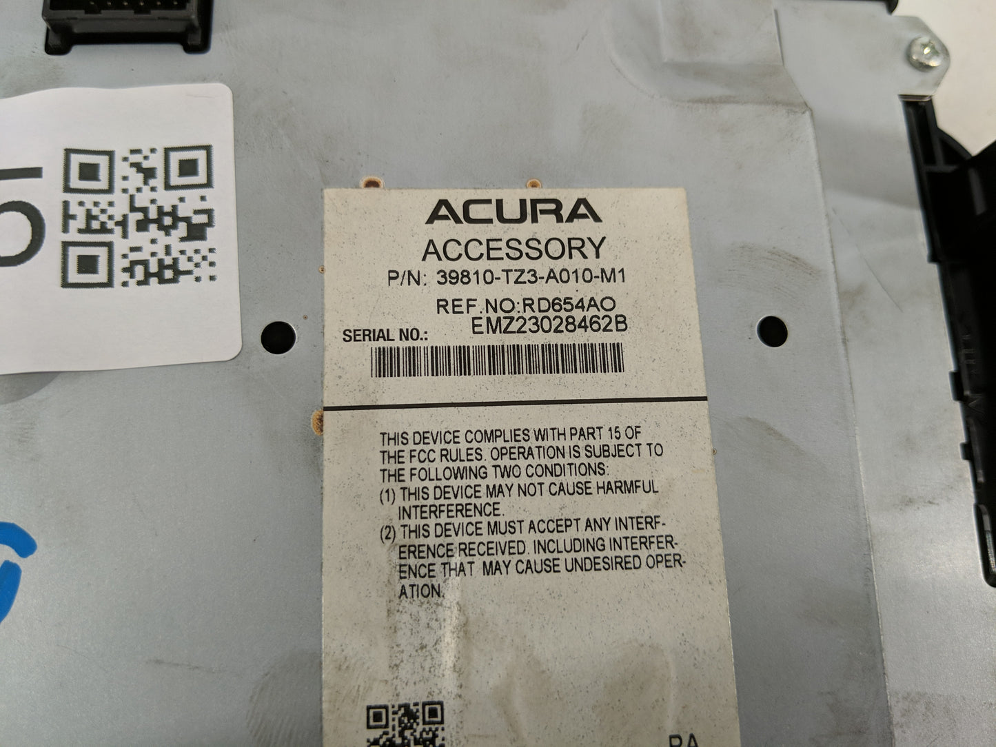 2015-2018 Acura Tlx Information Display Screen 1172625 - Oemusedautoparts1.com