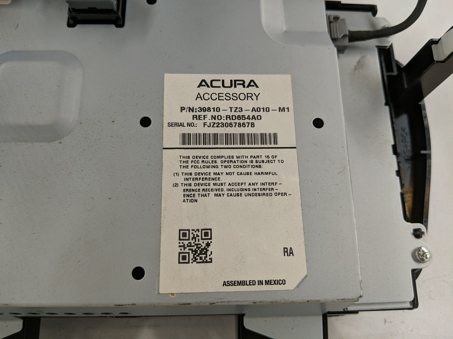 2015-2018 Acura Tlx Information Display Screen - Oemusedautoparts1.com