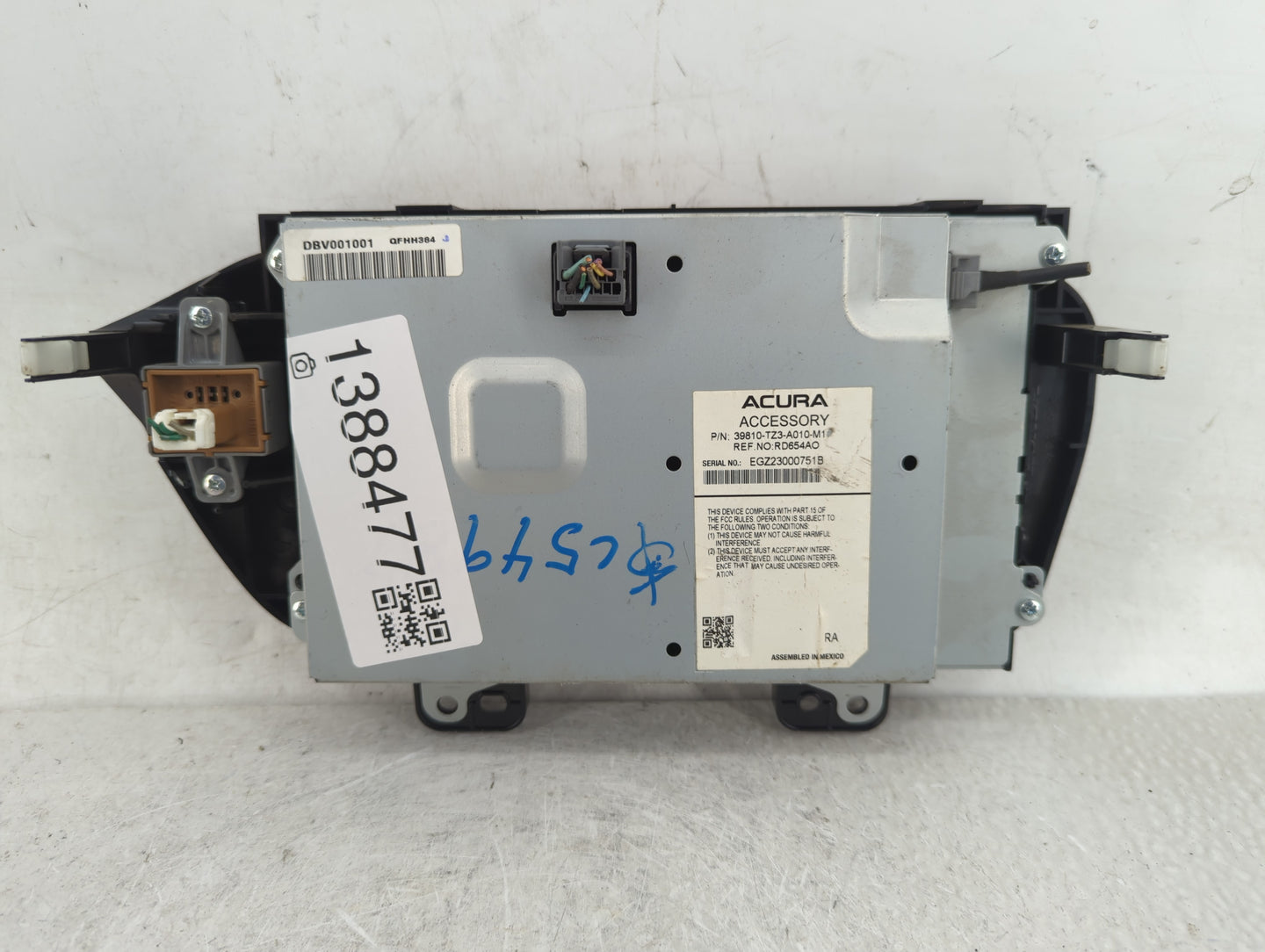 2015-2018 Acura Tlx Information Display Screen - Oemusedautoparts1.com