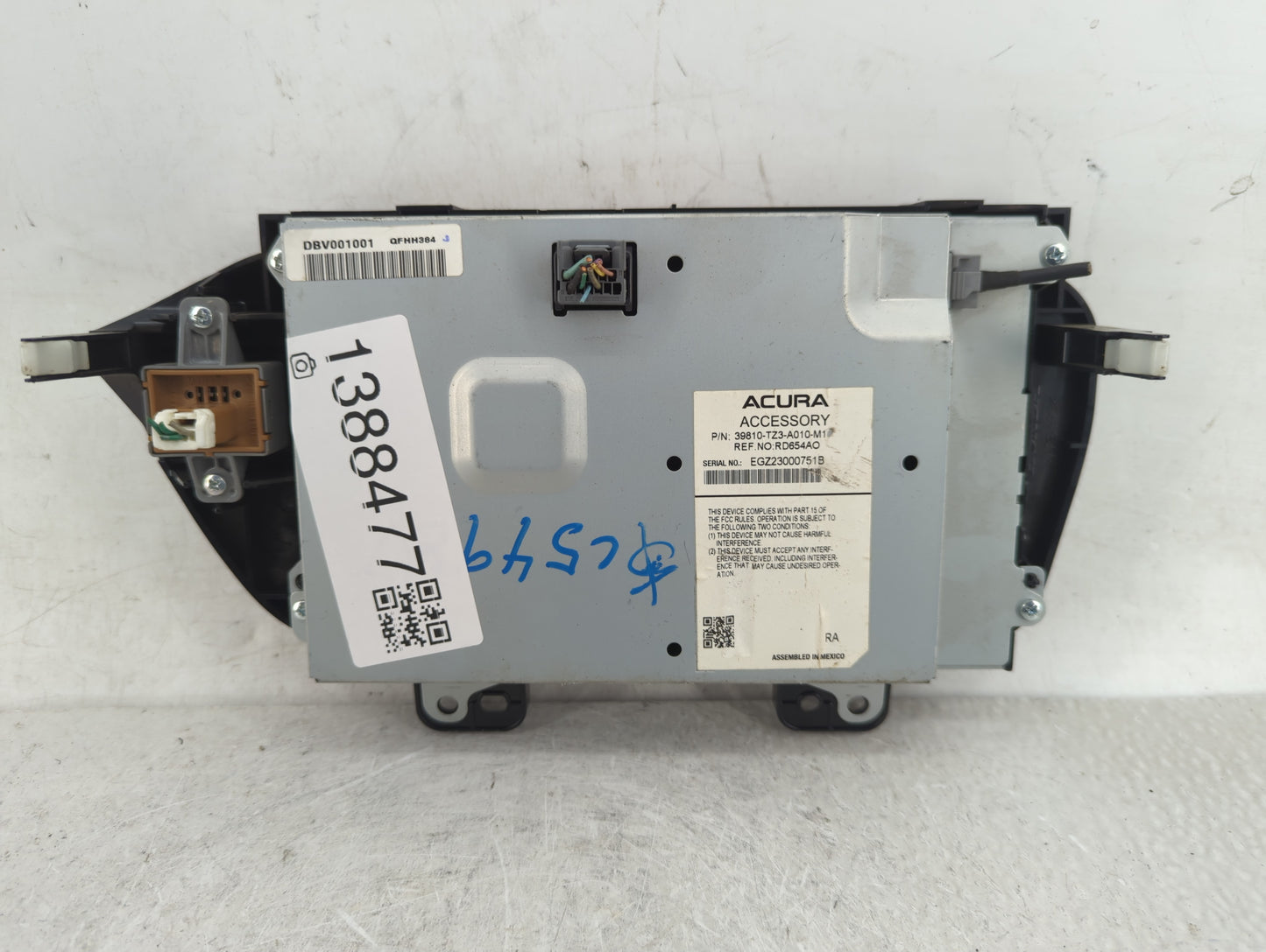 2015-2018 Acura Tlx Information Display Screen - Oemusedautoparts1.com